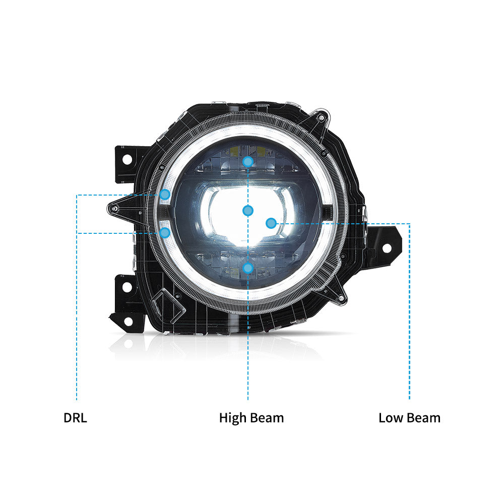 VLAND UK LED Headlights For 2019-2023 Suzuki Jimny