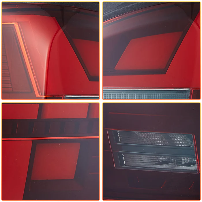 VLAND UK LED Taillights For 2010-2014 Volkswagen Multivan T5 Transporter Caravelle