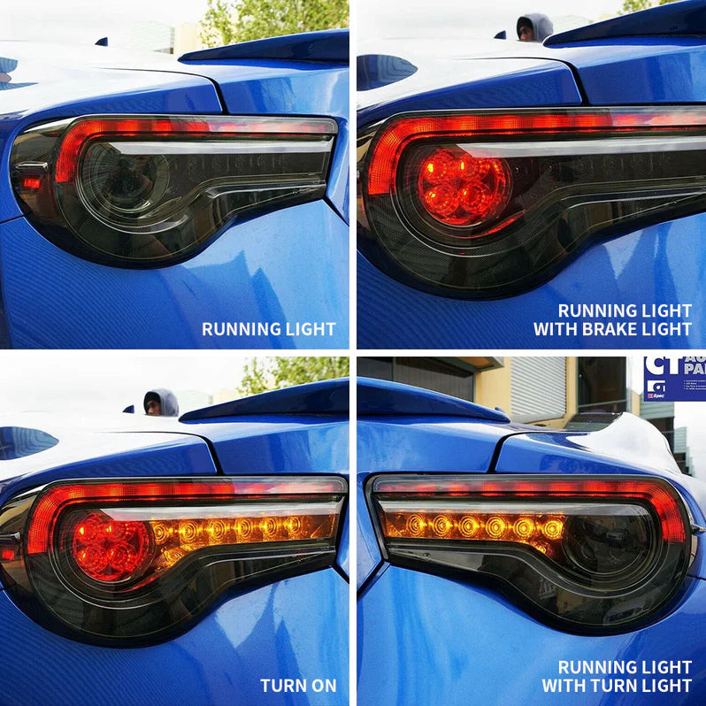 VLAND UK LED Tail Lights for 2012-2020 Toyota 86 & Subaru BRZ & Scion FR-S