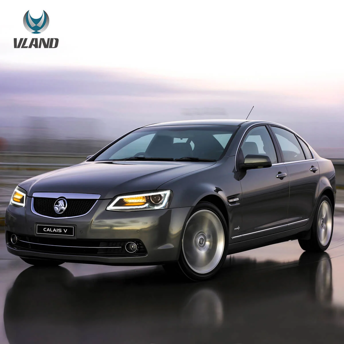 VLAND UK 06-13 Holden Commodore VE 4th Gen Dual Projector HeadLights Black