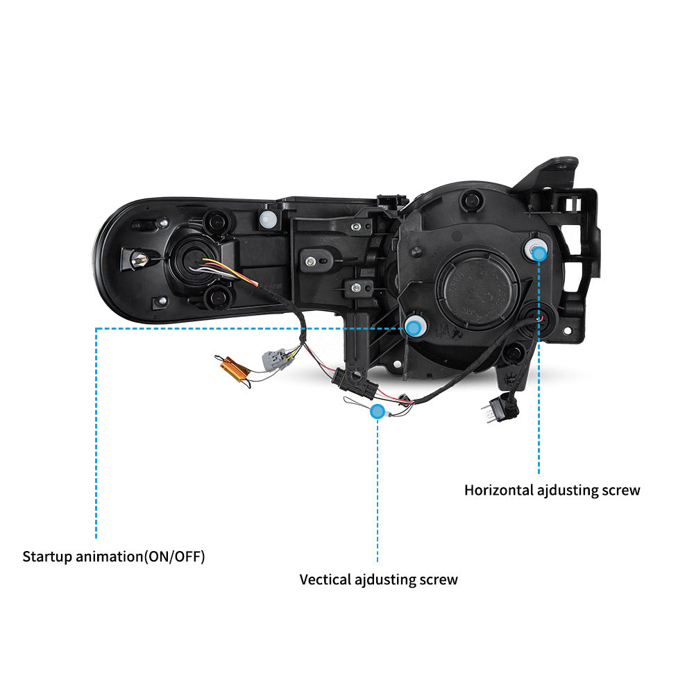 VLAND UK LED Headlights For 2006-2022 Toyota Fj Cruiser XJ10