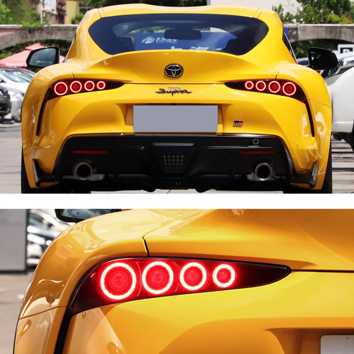 VLAND UK 19-24 Toyota GR Supra A90/A91 Vland LED Tail Lights w/Dynamic Animation