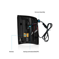 VLAND UK LED Tail lights 2014-2018 Chevrolet Silverado 1500 2500HD 3500HD