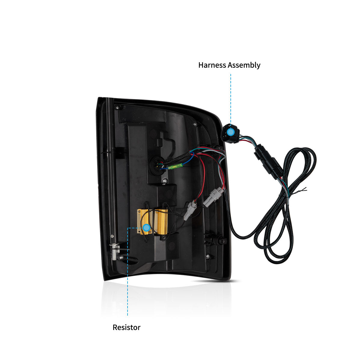 VLAND UK LED Tail lights For 2014-2018 Chevrolet Silverado 1500 2500HD 3500HD