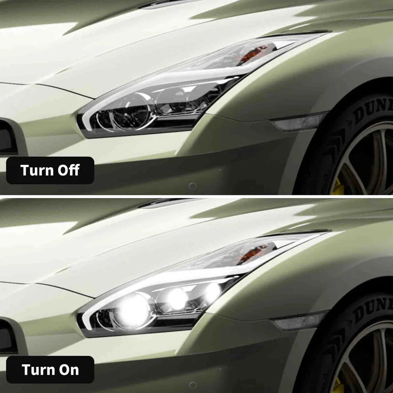 VLAND UK LED Headlights For 2008-2023 Nissan GTR R35