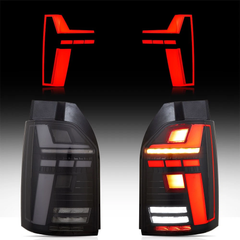 VLAND UK VW Multivan Transporter 2015-2024 T6/t6.1 FULL LED Tail Lights Sequential Only fit factory halogen
