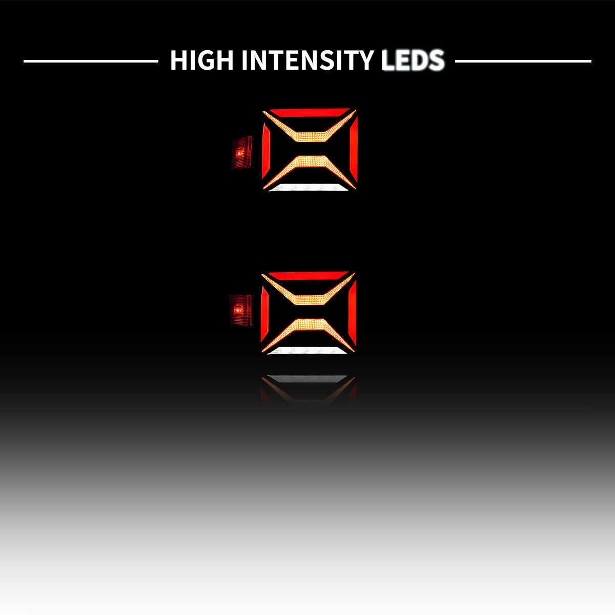 VLAND UK LED Tail lights 2014-2018 Chevrolet Silverado 1500 2500HD 3500HD