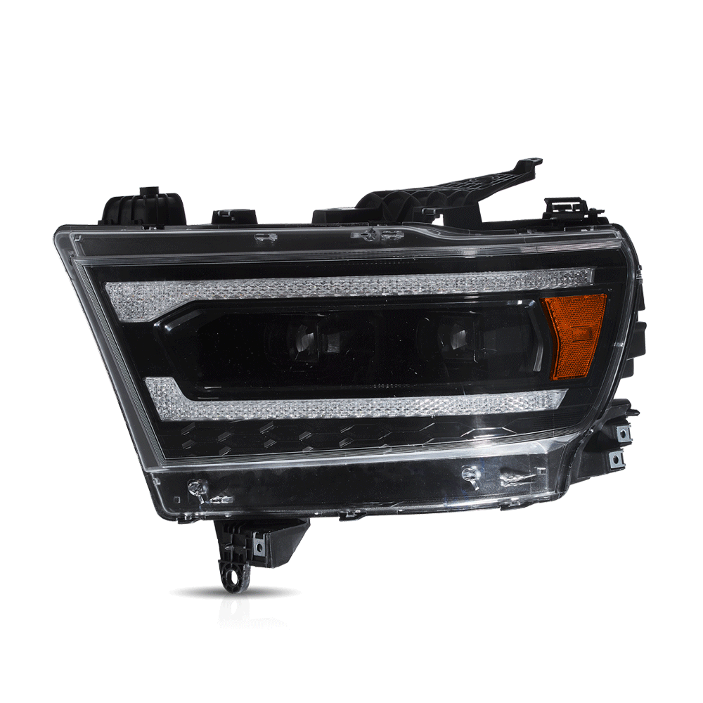 VLAND UK Full LED Headlights For 2019-2024 Dodge RAM 1500