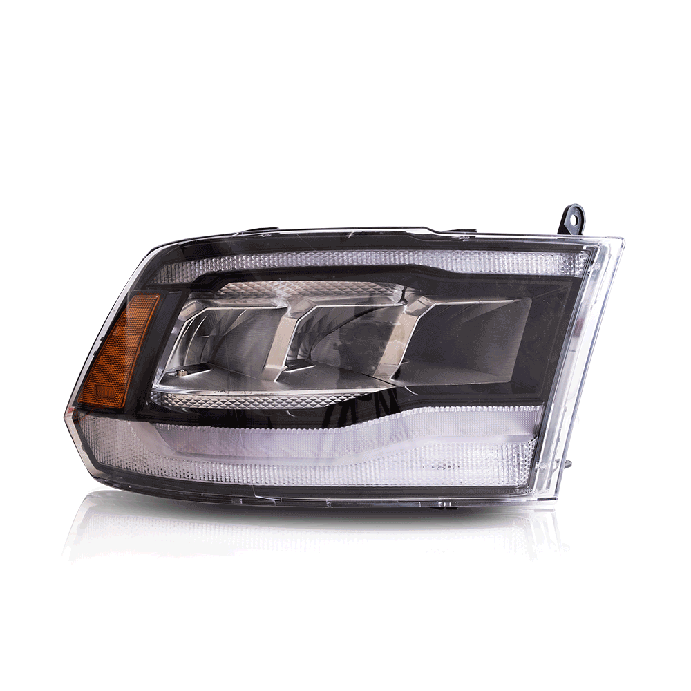 VLAND UK LED Headlights 2009-2018 Dodge RAM 1500 2500 3500 with E-Mark