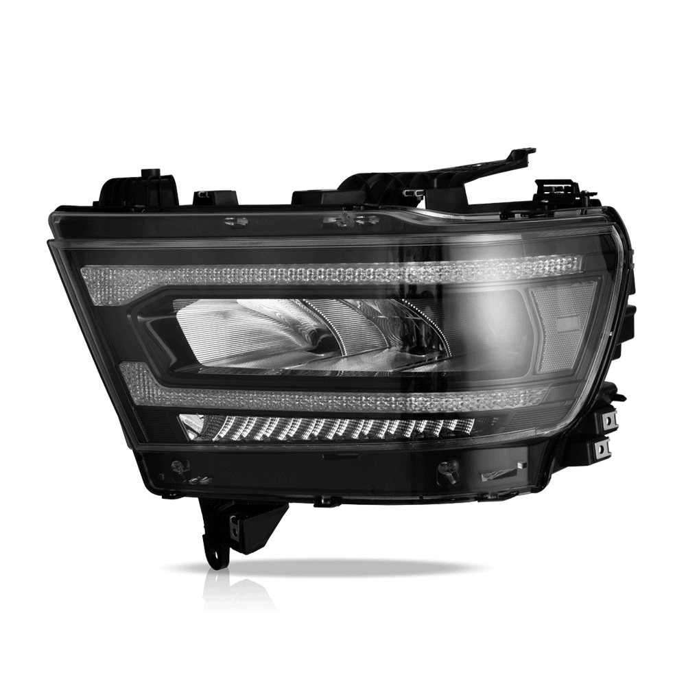 VLAND UK LED Headlights Dodge RAM 1500 2019-2024 with E-Mark