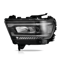 VLAND UK LED Headlights Dodge RAM 1500 2019-2024 with E-Mark