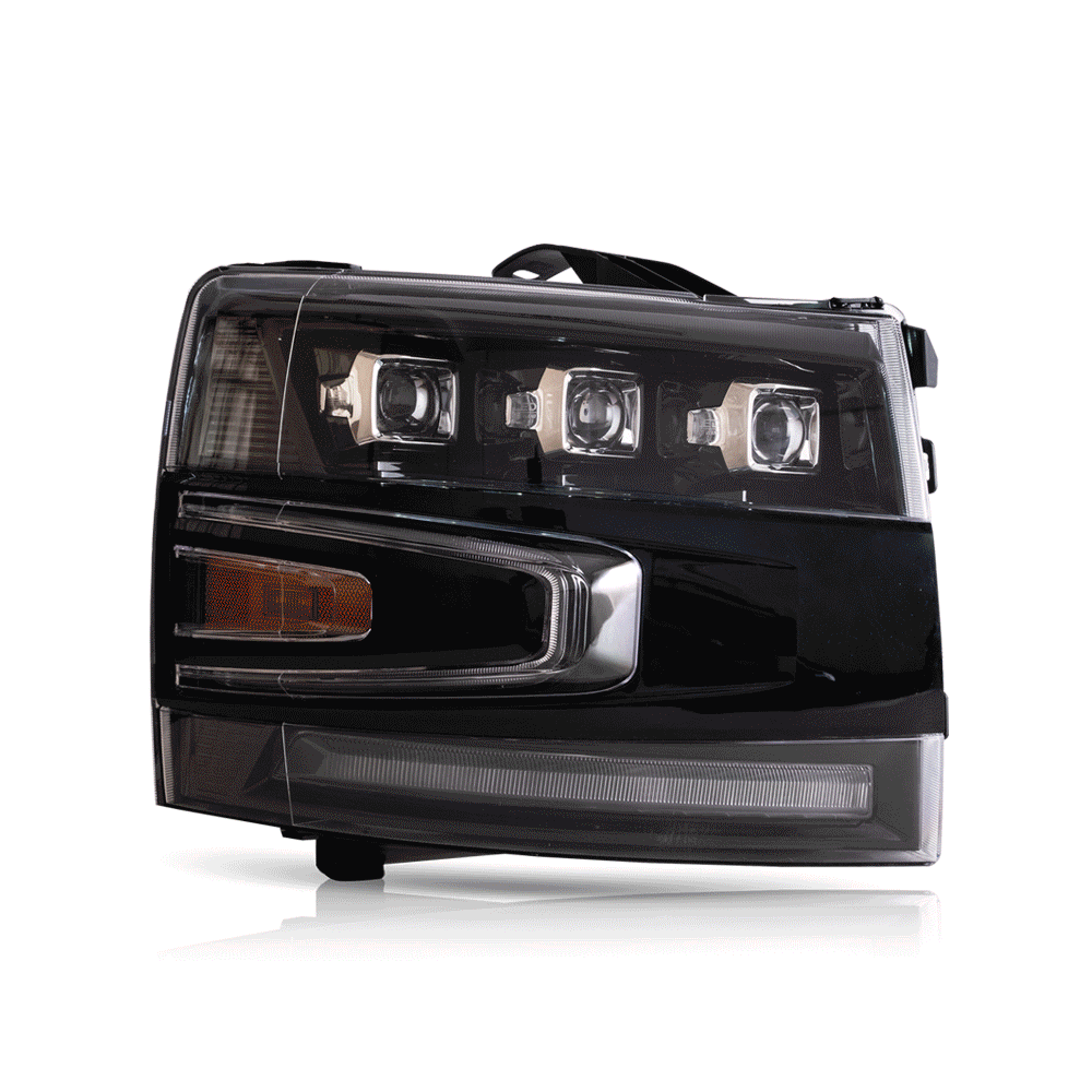 VLAND UK 2007-2013 Chevrolet Silverado 1500 2500HD 3500HD LED Headlights
