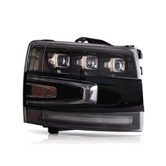 VLAND UK 2007-2013 Chevrolet Silverado 1500 2500HD 3500HD LED Headlights