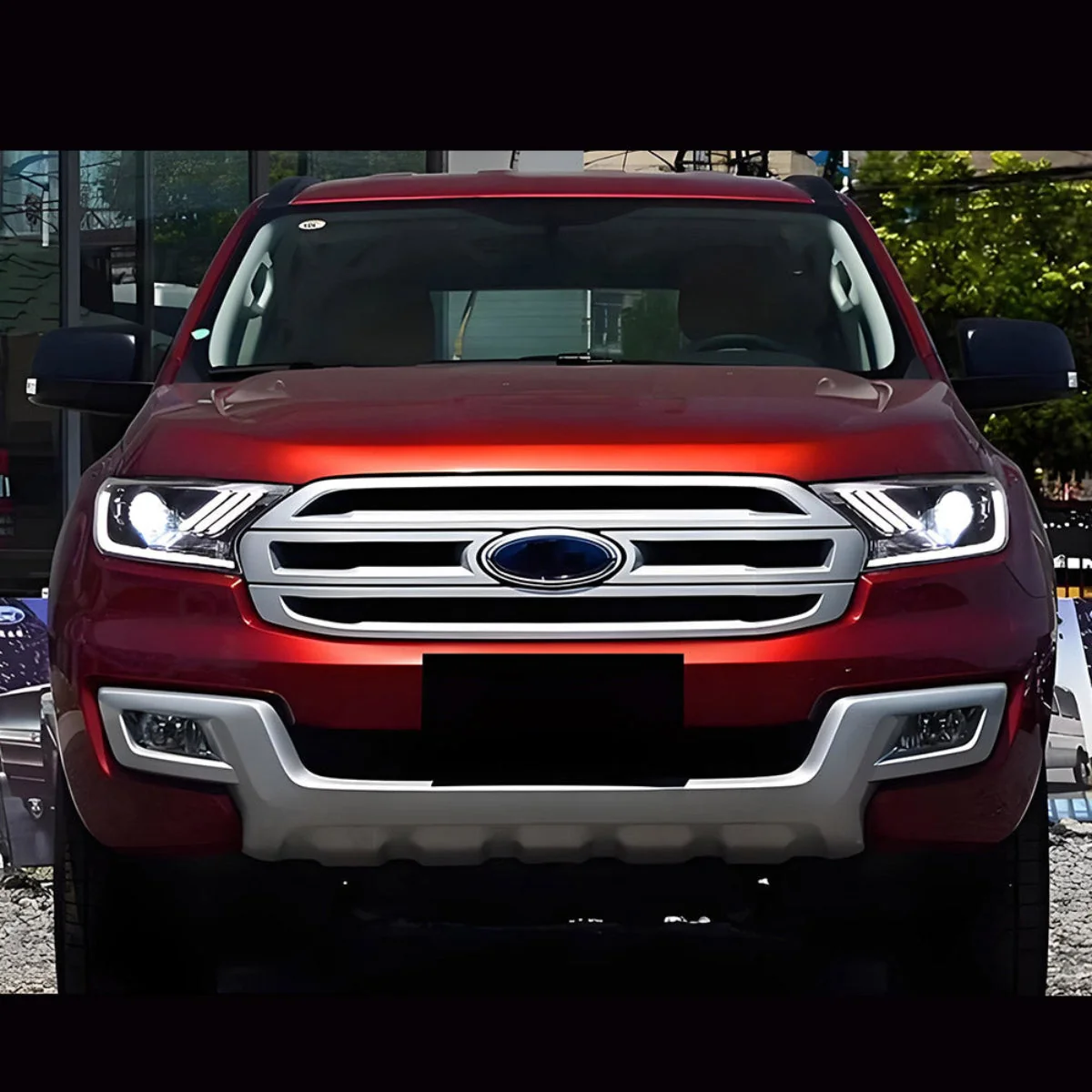 VLAND UK Mustang-Style Headlights For 2016-2022 Ford Ranger PX2 PX3