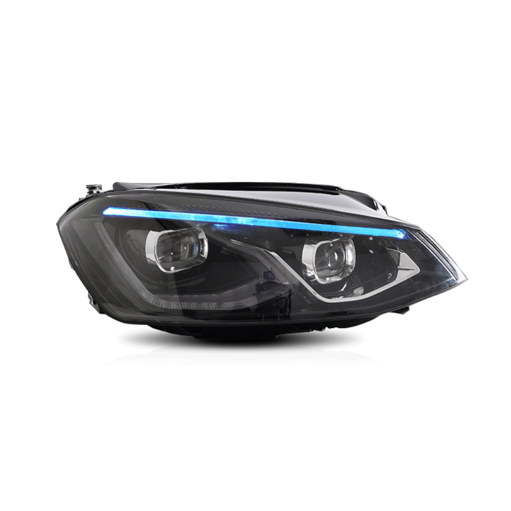 VLAND UK LED Headlights  2015-2017 Volkswagen Golf 7 / MK7 with E-Mrak