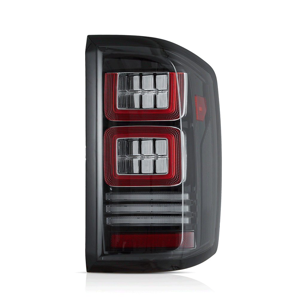 VLAND UK LED Tail lights For 2014-2018 Chevrolet Silverado 1500 2500HD 3500HD