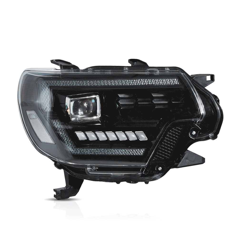 VLAND UK LED Headlights For 2012-2015 Toyota Tacoma with Start-up Animation
