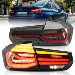 VLAND UK LED Tail Lights For 2012-2019 BMW 3 Series F30 with E-Mark
