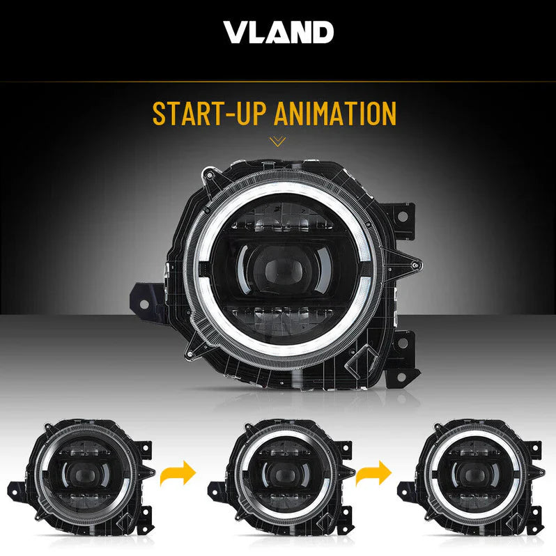 VLAND UK LED Headlights For 2019-2023 Suzuki Jimny