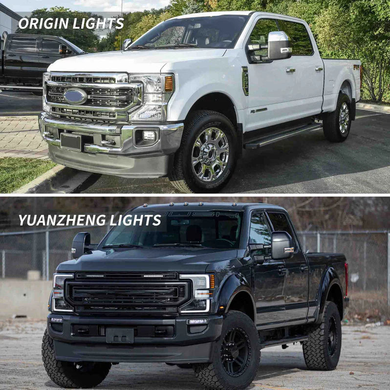 VLAND UK 2020-2022 Ford F250 F350 F450 F550 Super Duty LED Headlights