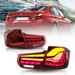 Vland UK 12-19 BMW 3 Series (F30 F80) Tail Lights With LED GTS Style with E-Mark