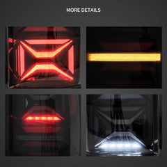 VLAND UK 10-22 Volkswagen Amarok LED Tail Lights With Dynamic Welcome Lighting