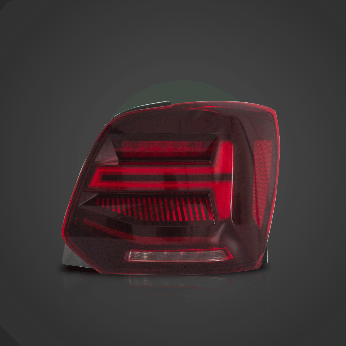 VLAND UK 09-17 Volkswagen Polo 5th Gen (LWB/SWB) Vland LED Tail Lights With Sequential Turn Signal with E-Mark
