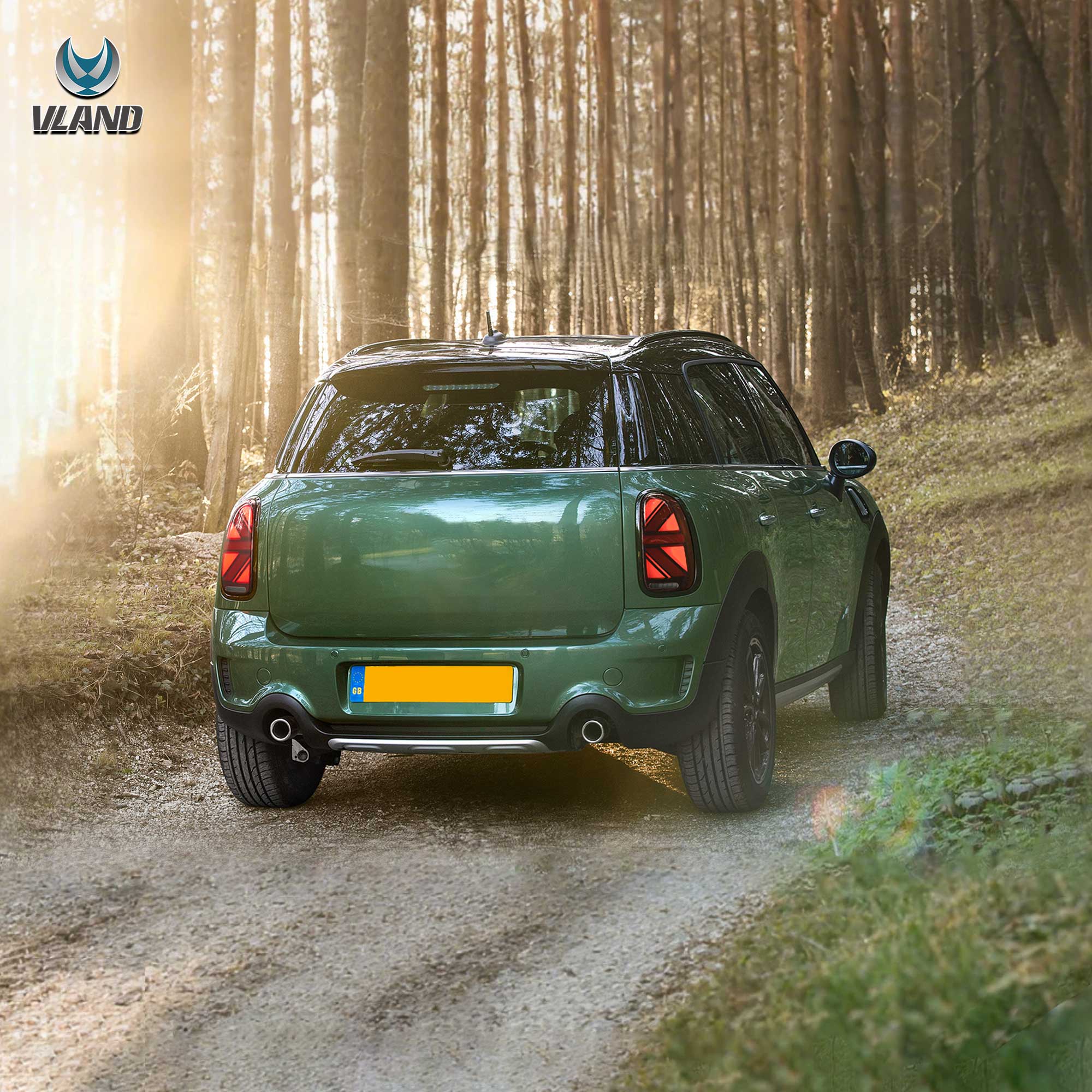 Vland UK  10-16 Mini Cooper Countryman R60 LED Tail Lights with E-Mark