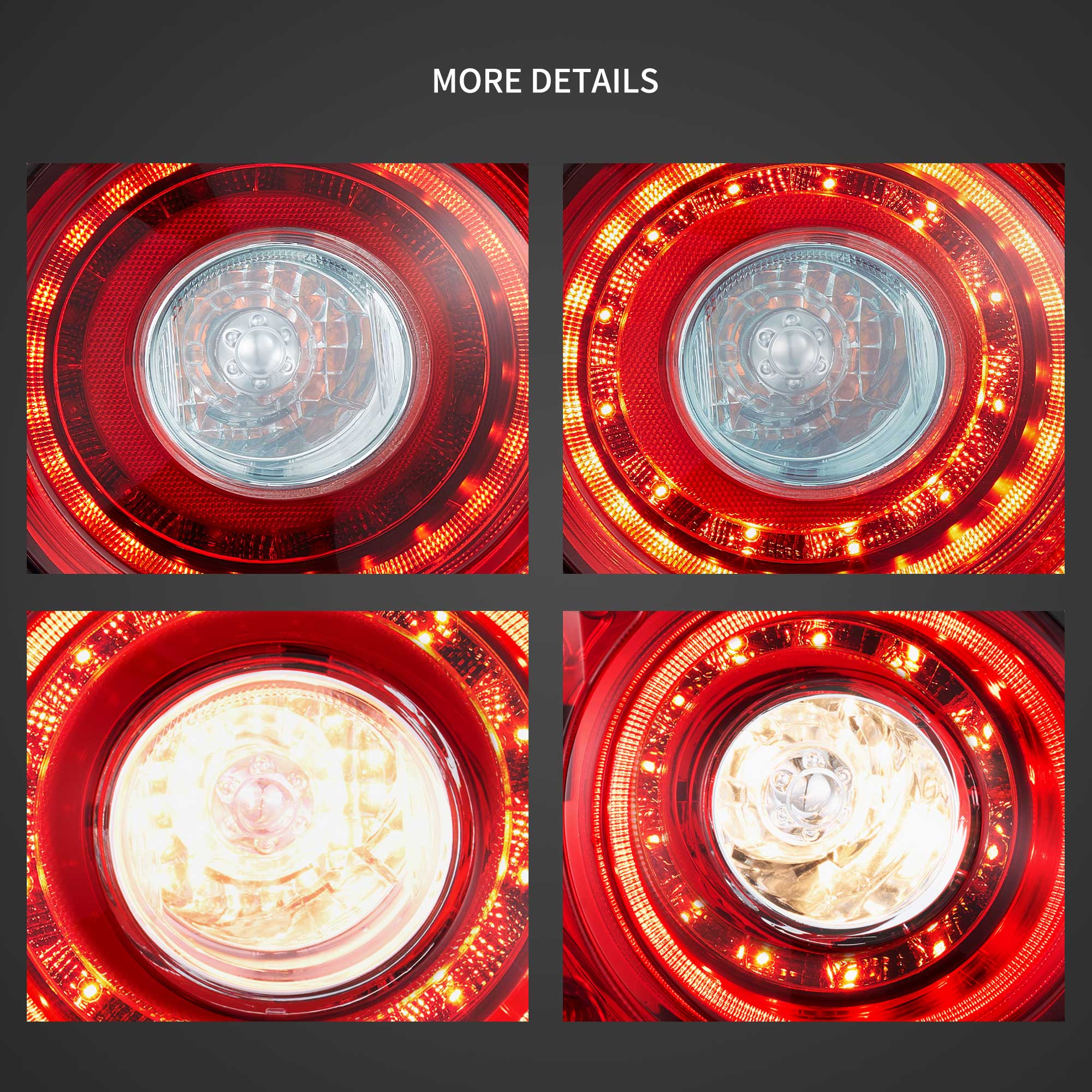 Vland 2008-2023 Nissan GTR R35 Tail Lights