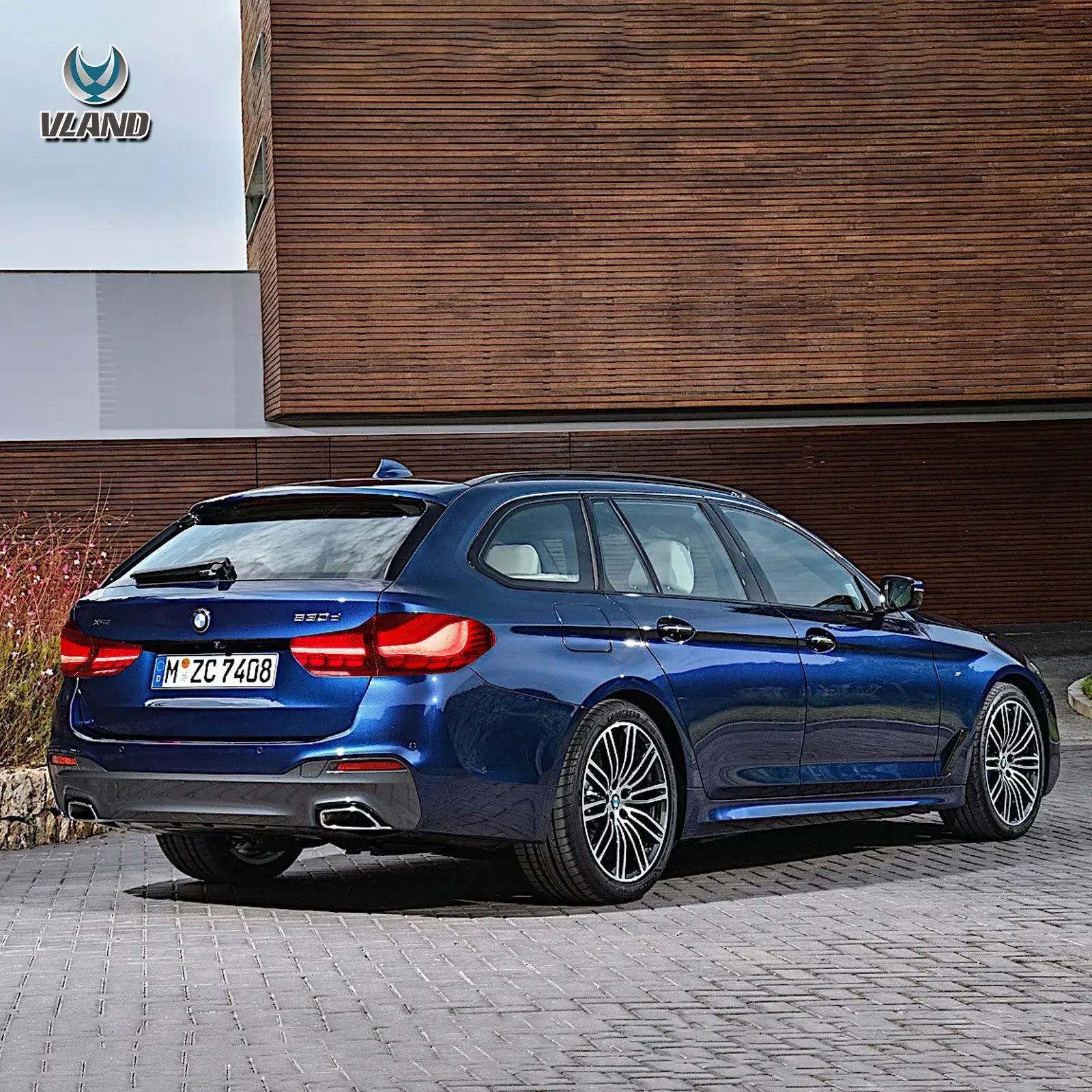 VLAND UK OLED Taillights For 2011-2017 BMW 5 Series M5 F10/F18
