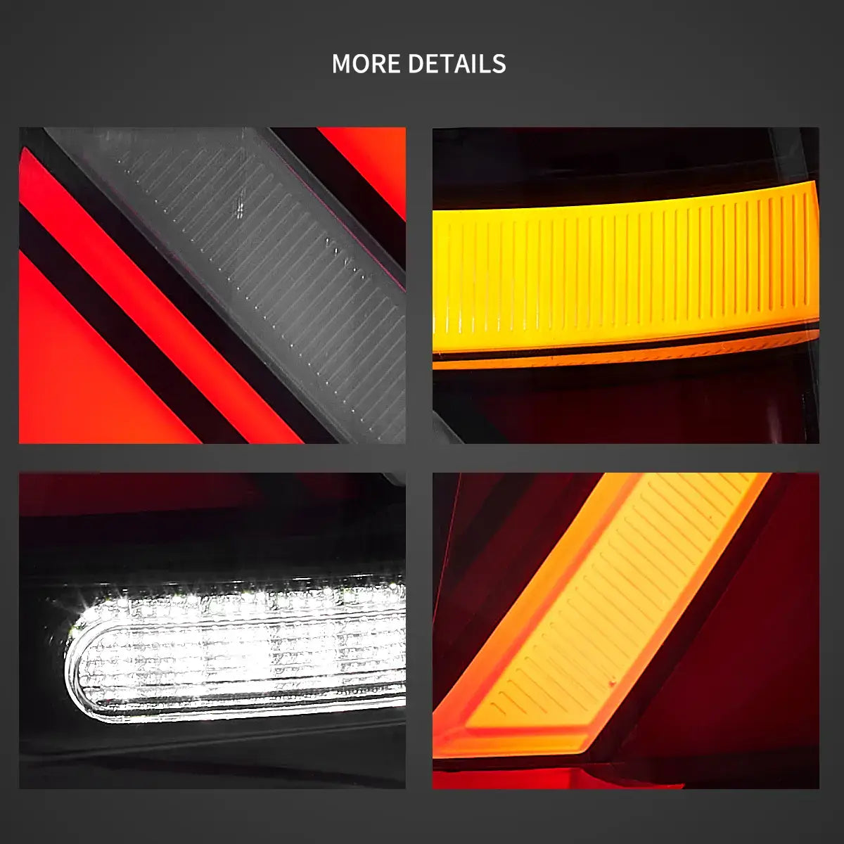 VLAND UK 01-06 Mini R Series 1th Gen(R50 R52 R53)  LED Tail Lights