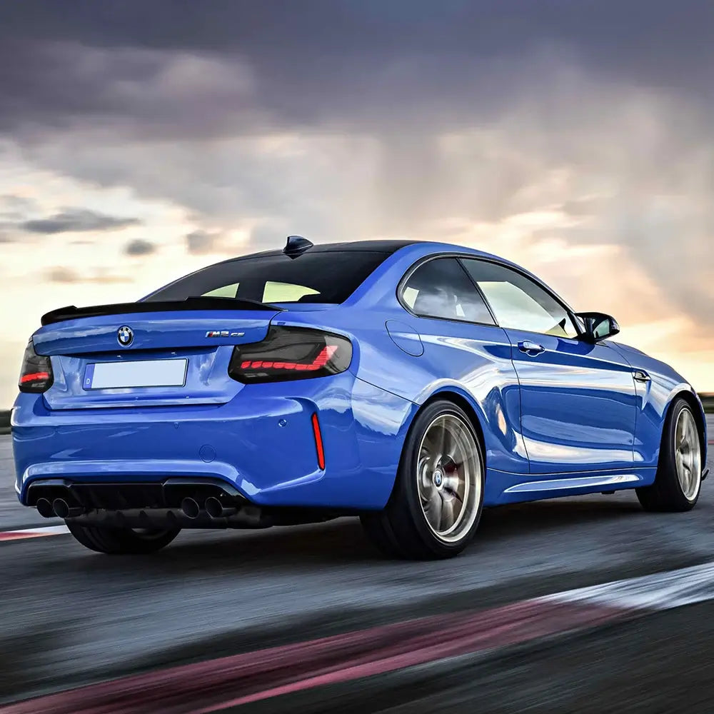 VLAND UK 2014-2021 BMW 2 Series F22 F23 M2 F87 OLED Tail Lights W/ Dynamic Lighting (GTS Style) with E-Mark