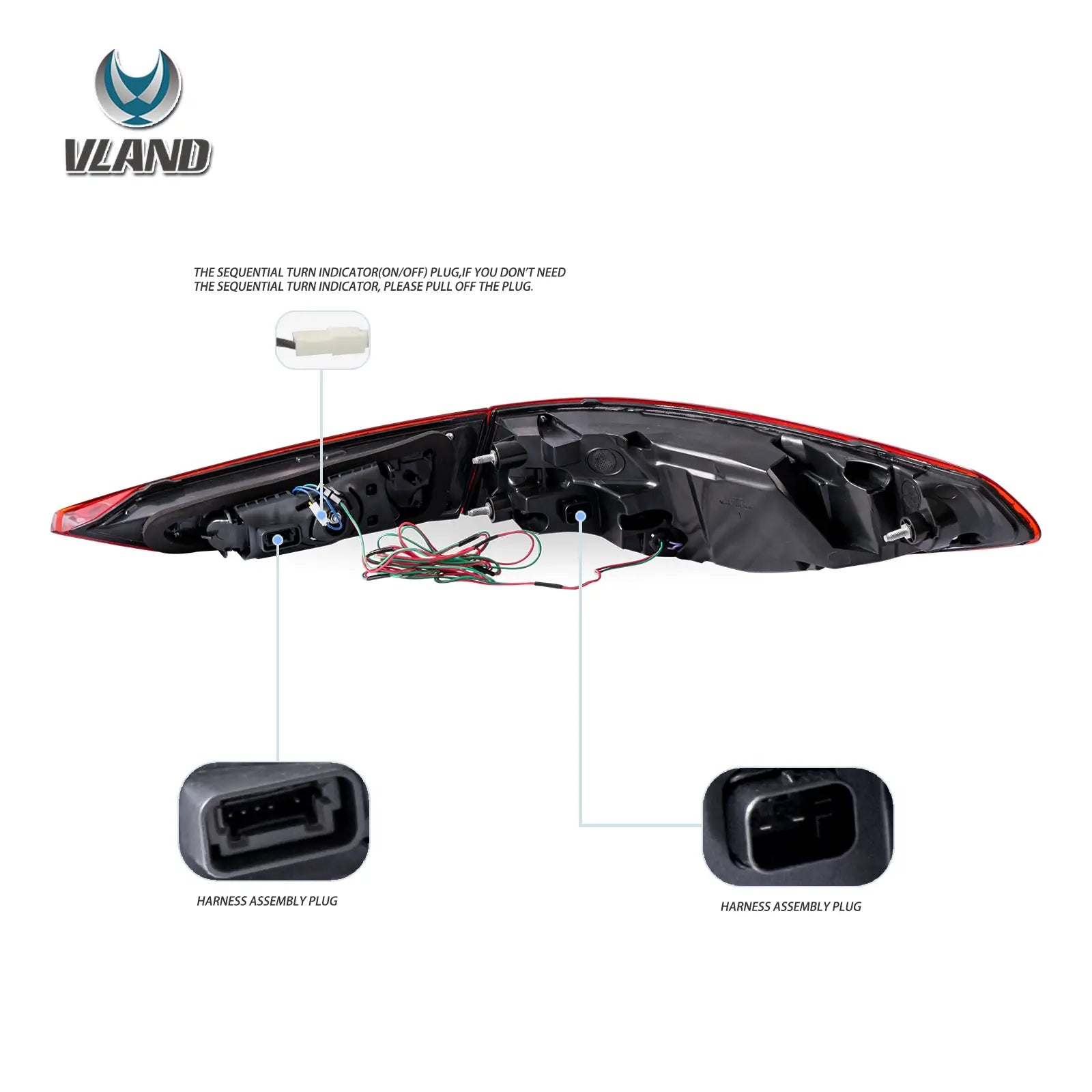 VLAND UK 20-UPVland UK BMW 4 Series 2th Gen G22/G23/G26 Vland OLED Tail Lights With Dynamic Welcome Lighting with E-Mark