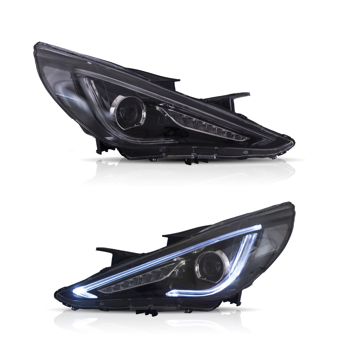 VLAND UK LED Headlights 2011-2014 Hyundai Sonata