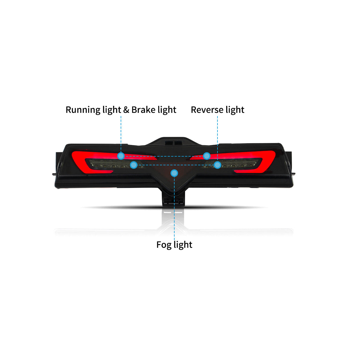 VLAND UK LED Bumper Light 2012-2020 Toyota 86 & Subaru BRZ & Scion FR-S