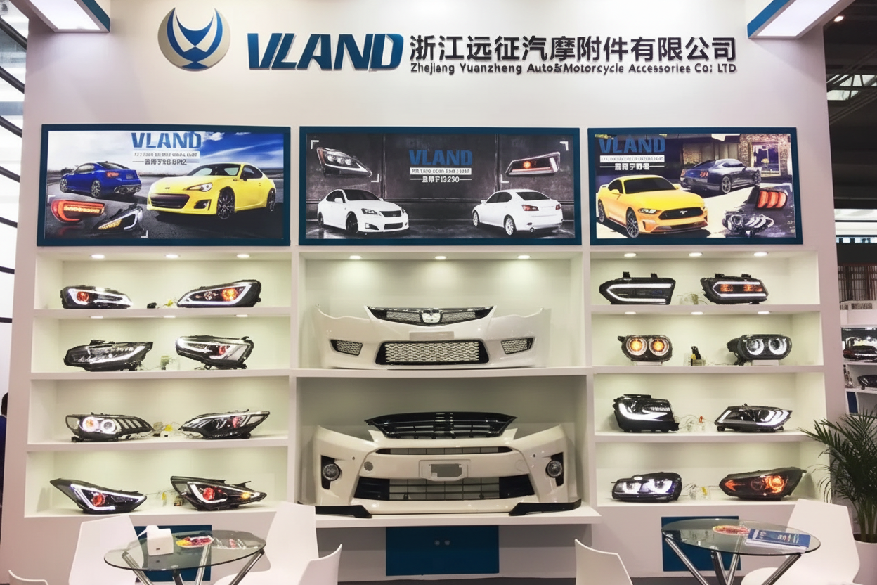 VLAND booth without people