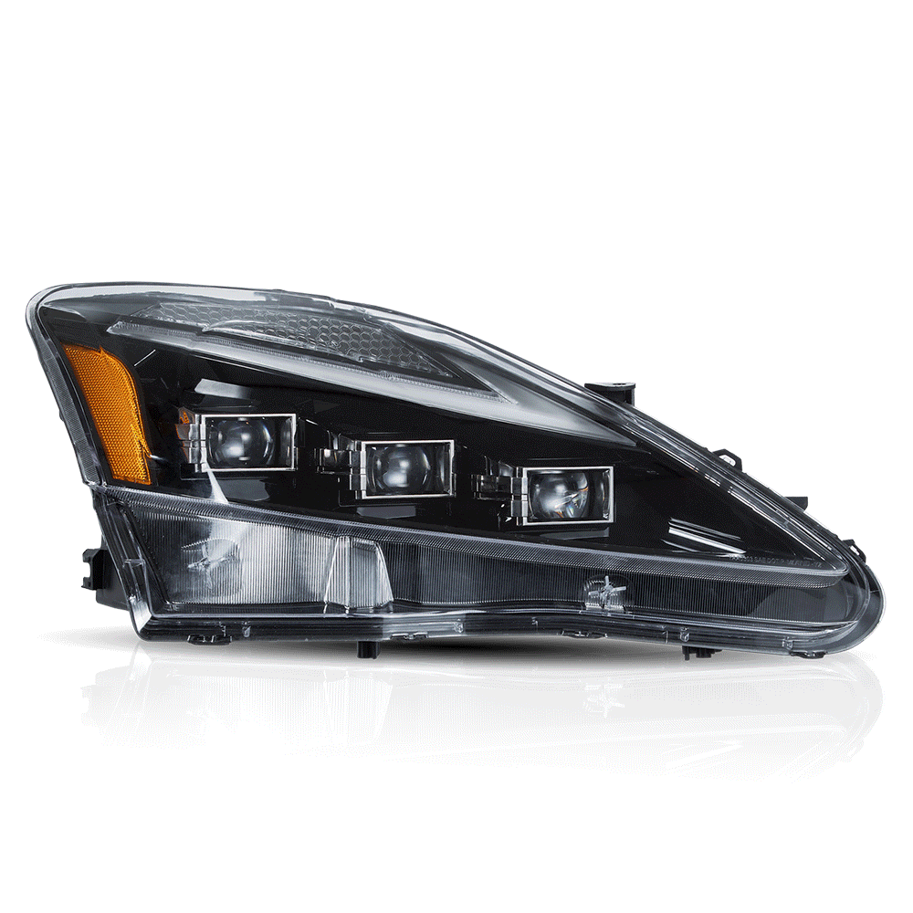 Vland UK  Full LED Headlights 2006-2013 Lexus IS250, IS350, ISF