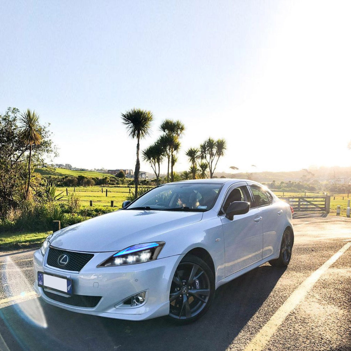 Vland UK  Full LED Headlights 2006-2013 Lexus IS250, IS350, ISF