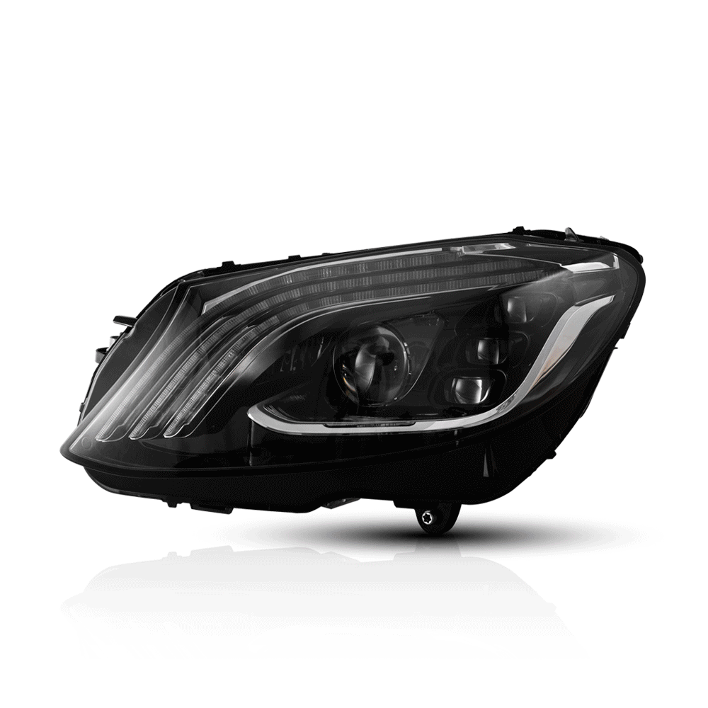 VLAND UK LED Headlights 2015-2020 Mercedes Benz C-Class 4th Gen. W205 with E-Mark