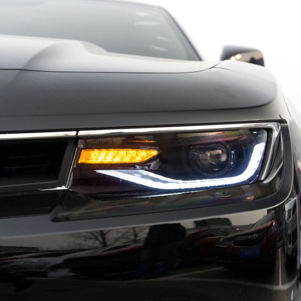 VLAND UK LED Headlights For 2014 2015 Chevrolet Camaro