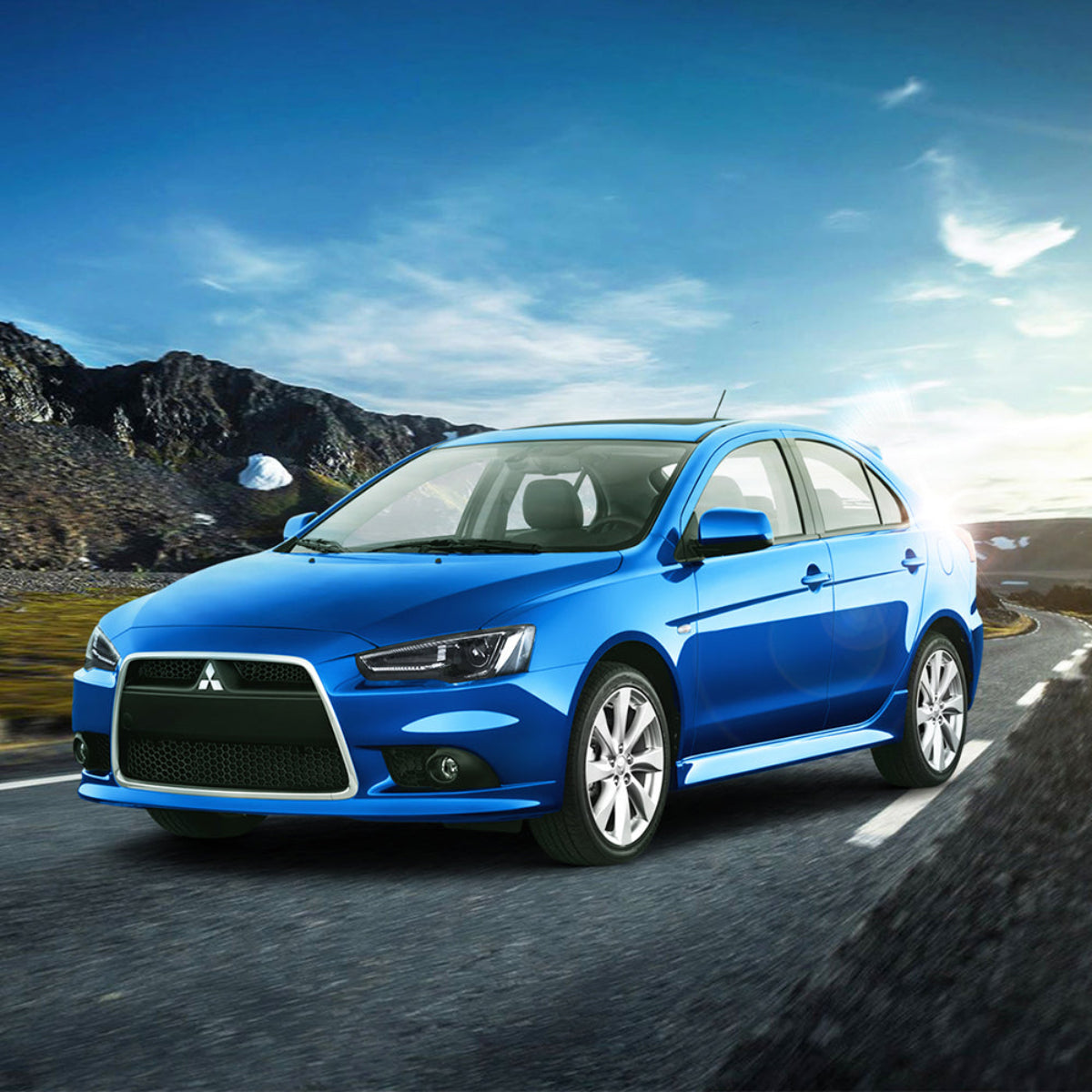 VLAND UK LED Headlights Audi Style For 2008-2017 Mitsubishi Lancer & EVO X