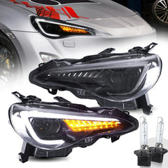 VLAND UK LED Headlights 2012-2020 Toyota 86 & Subuaru BRZ & Scion FR-S with E-Mark
