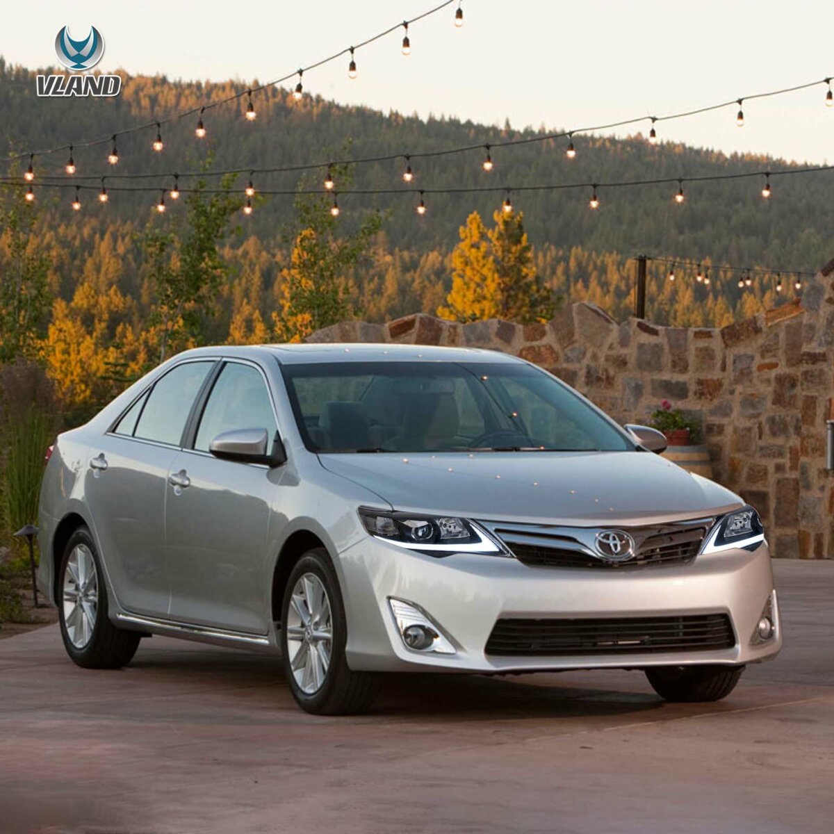 VLAND UK LED Headlights For 2010 2011  Toyota Camry