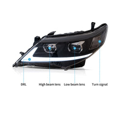 VLAND UK LED Headlights 2012-2014 Toyota Camry Sedan