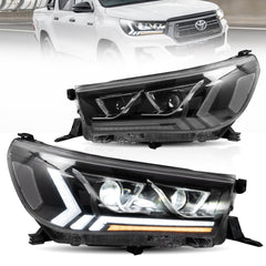 VLAND UK LED Headlights For 2015-2020 Toyota Hilux