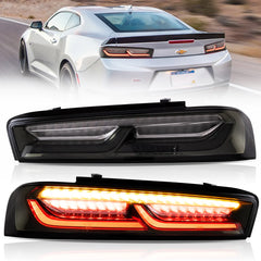 VLAND UK LED Tail Lights For 2016-2018 Chevrolet Camaro Chevy