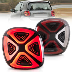 VLAND UK LED Tail Lights 2015-2020 Benz Smart Fortwo/Forfour C453/A453/W453 with E-Mark