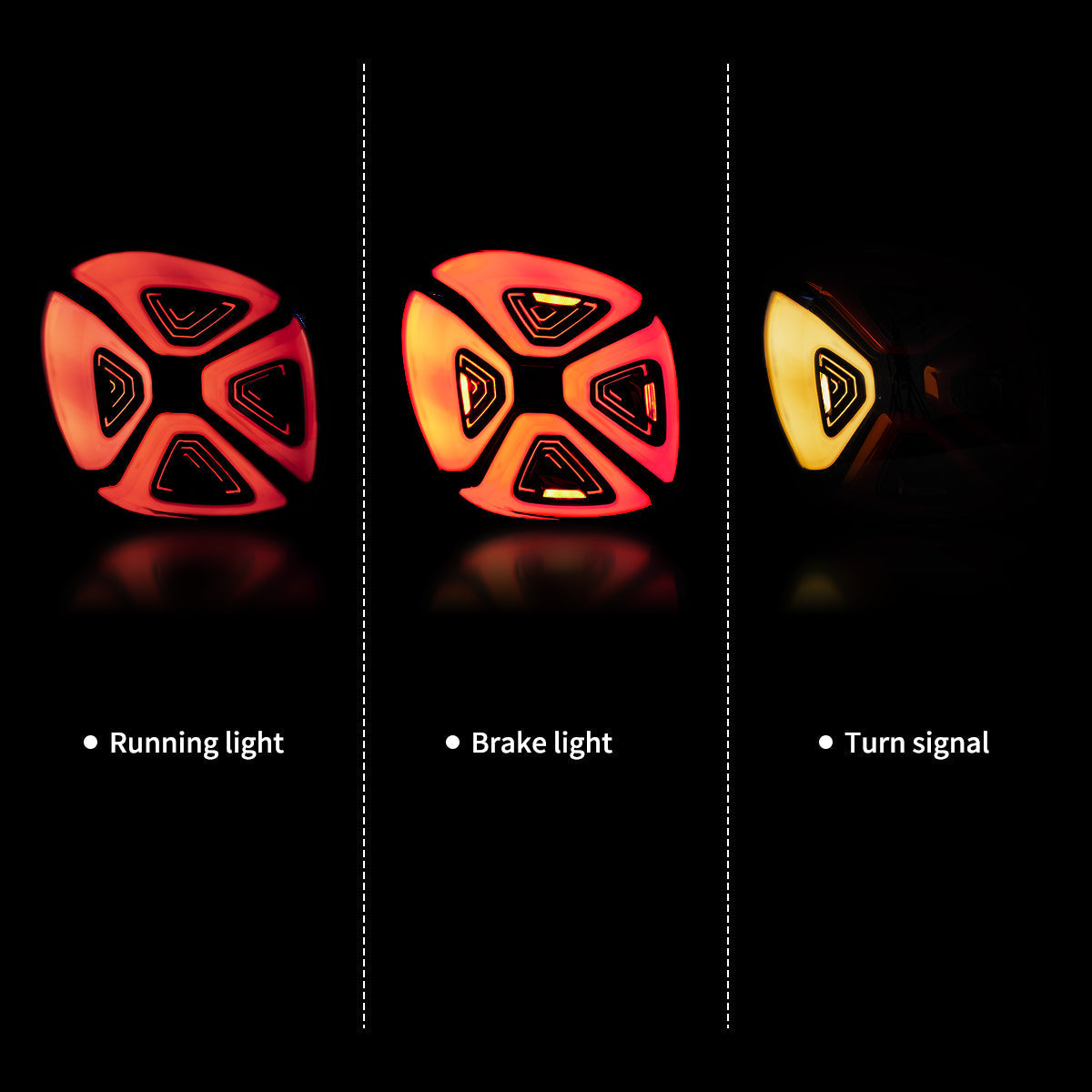 VLAND UK LED Tail Lights 2015-2020 Benz Smart Fortwo/Forfour C453/A453/W453 with E-Mark