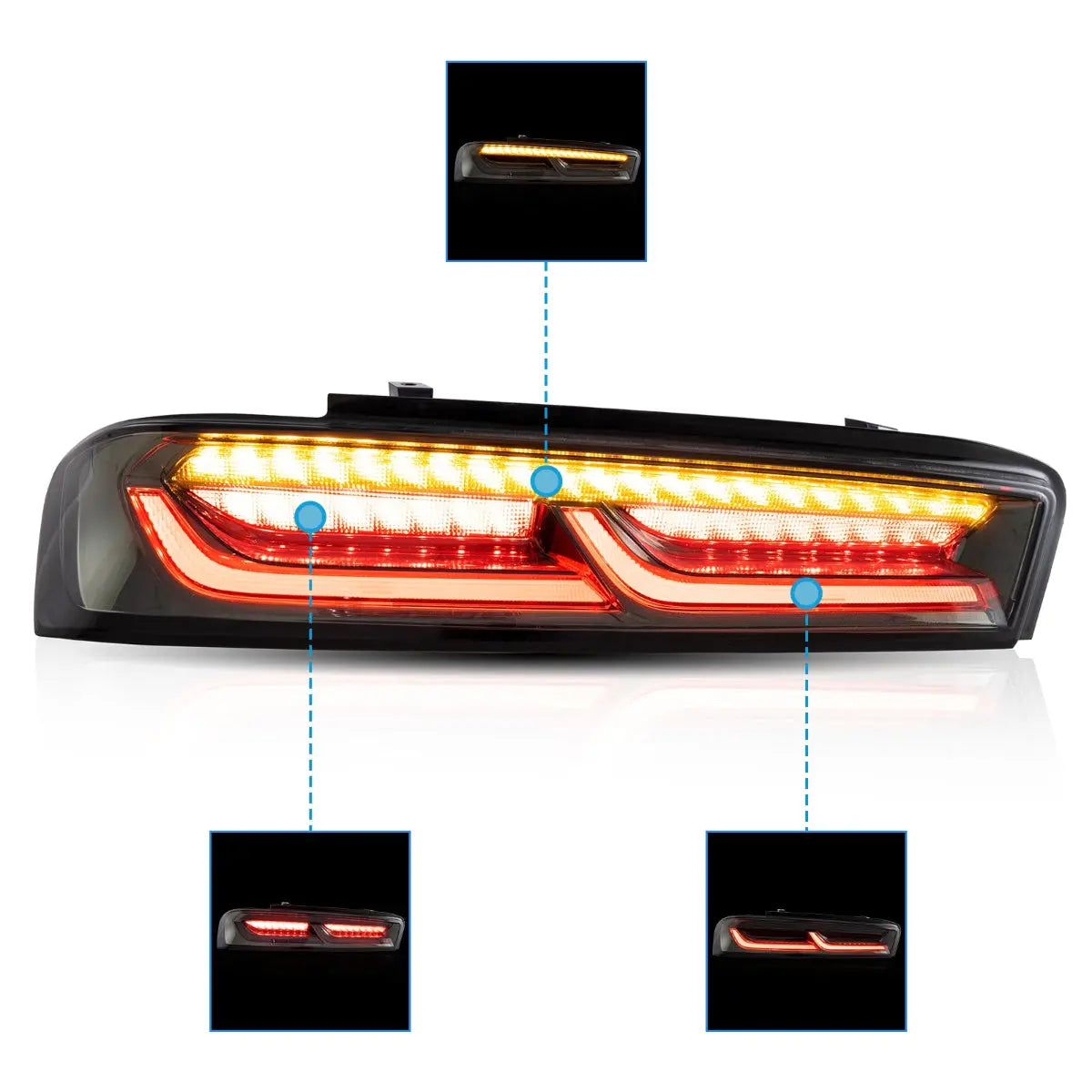 VLAND UK LED Taillight 2016-2018 Chevrolet Camaro