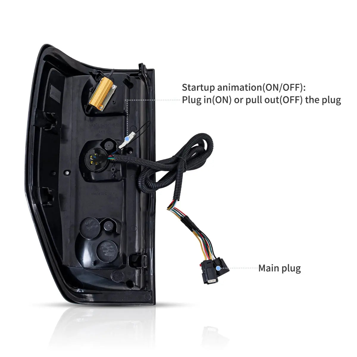 VLAND UK LED Taillights For 2012-2022 Ford Ranger T6